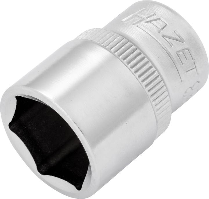 Productafbeelding HAZET Dop ∙ zeskant 850-13 ∙ Vierkant, hol 6,3 mm (1/4 inch) ∙ Buitenzeskant trekprofiel... (13 mm)