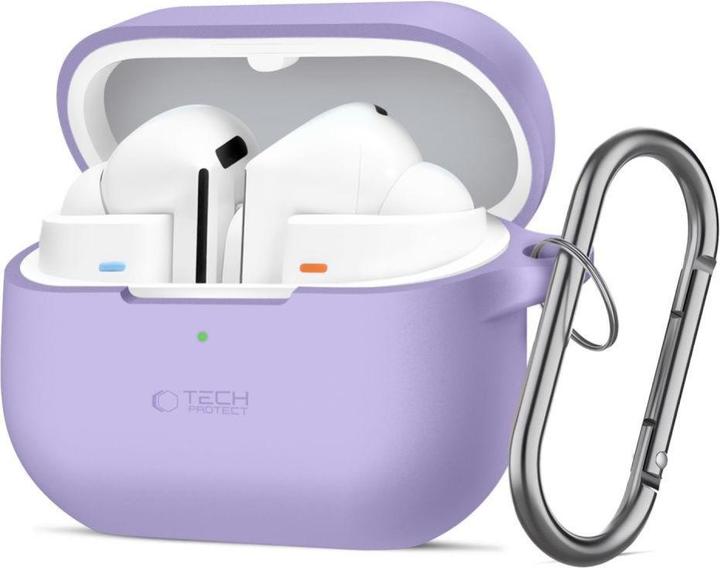 Tech-Protect Silikonhaken Samsung Galaxy Buds 3 / 3 Fe / 3 Pro Lavendel (Kopfhörer Hülle)
