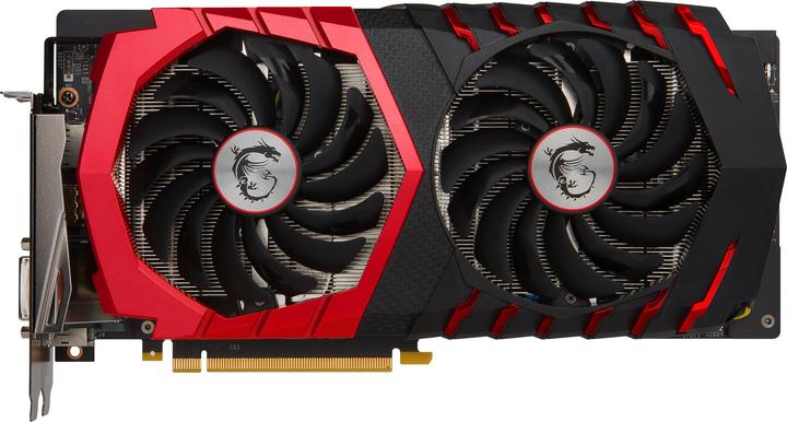 Actual product image MSI GeForce GTX 1060 GAMING X (6 GB)