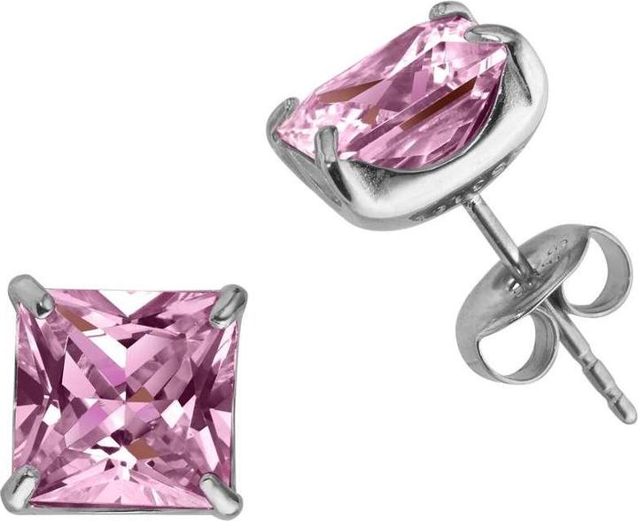 Image du produit Bijouteria Clous d'oreille (Acier inoxydable, Zircone, PVC)