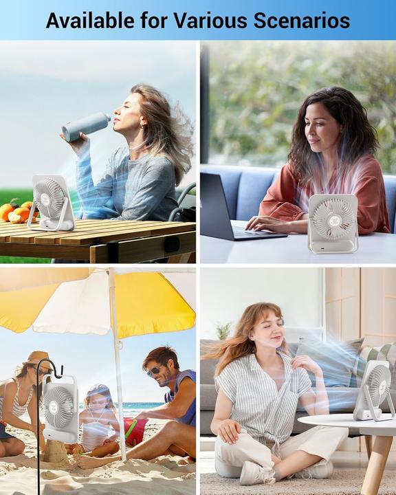 Image du produit Whatook USB-Tischventilator (28 dB)