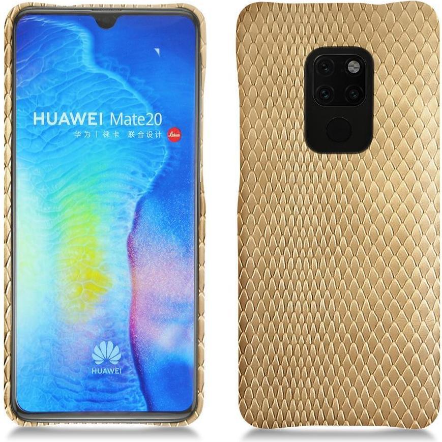 Noreve Lederschutzhülle (Huawei Mate 20), Smartphone Hülle, Beige