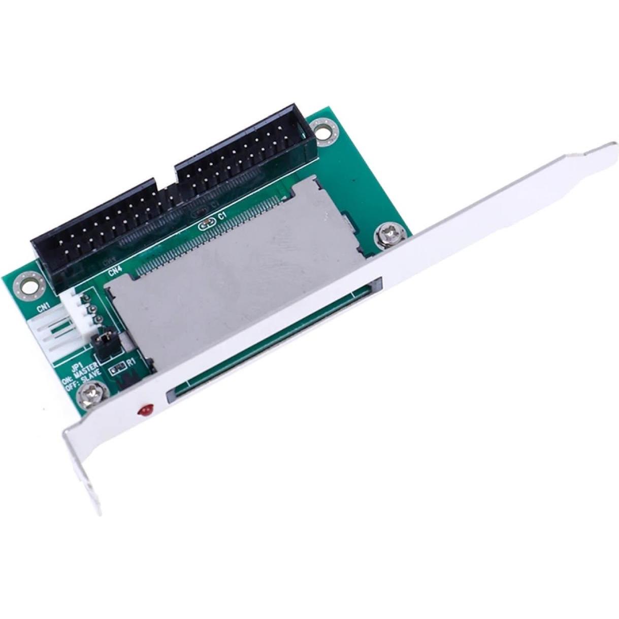 Thumbnail - PowerGuard CompactFlash CF zu IDE Adapter 40-Pin mit Slotblech, SSD + Festplatte Zubehör