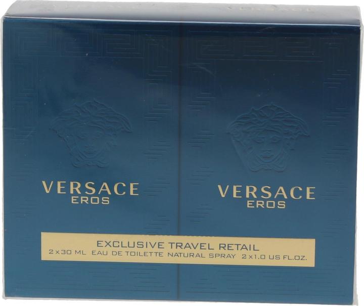 Versace Eros EDT Spray 2 x 30ml (Eau de Toilette, 60 ml)