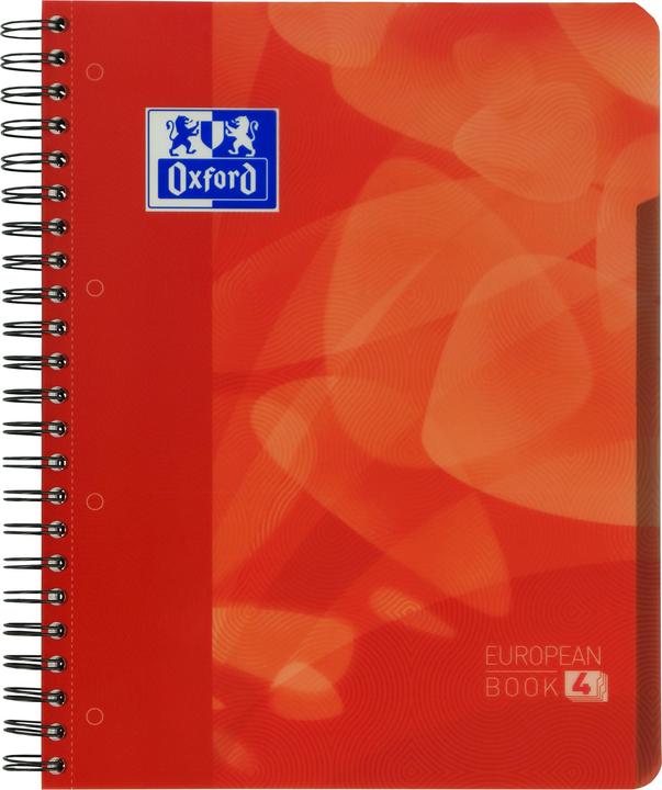 Oxford School Projectbook A4+ 5mm kariert (A4, Kariert, Harter Einband)