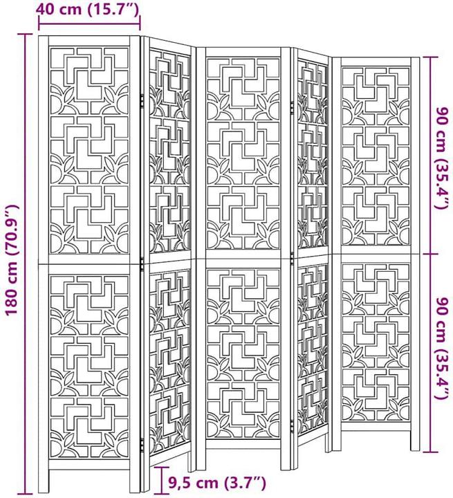 Immagine prodotto vidaXL Paravent