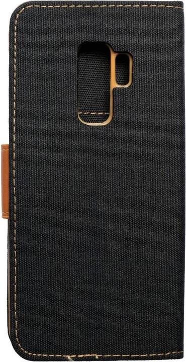 Produktbild König Design Handyhülle für Samsung Galaxy S9 Plus Schutztasche Wallet Cover 360 Case Schwarz (Samsung Galaxy S9+)