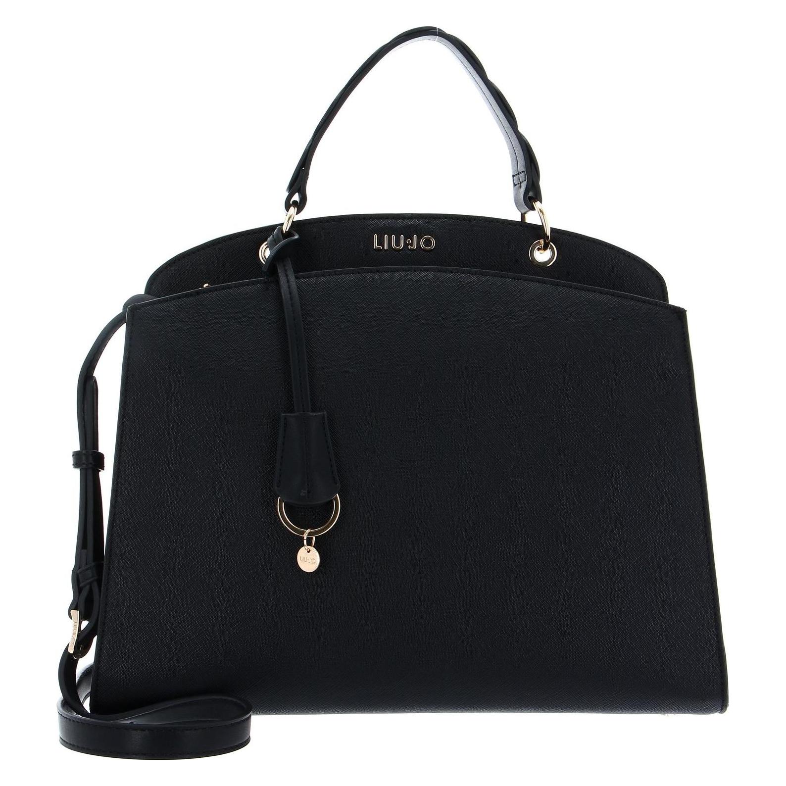 Liu Jo, Damen, Handtasche, Agar Ecs Satchel, Schwarz