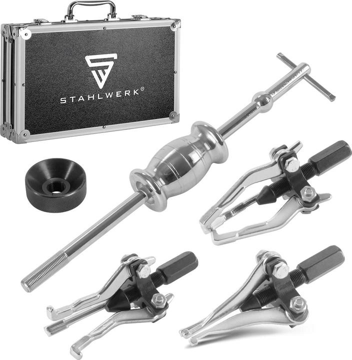 Actual product image Stahlwerk Lagerabzieher 5-teiliges Set mit Gleithammer, professionelle Demontage