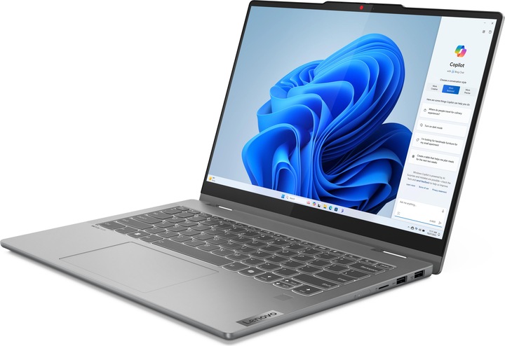 Lenovo IdeaPad 5 2-en-1 14AHP9 (14", AMD Ryzen 7 8845HS, 16 Go, 512 Go, DE)