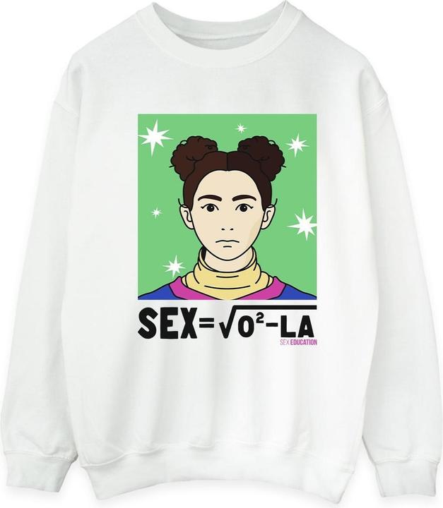 Actual product image Netflix Mens Sex Education Ola Sex Equation Sweatshirt (5XL)