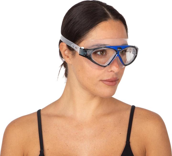Actual product image Seac Swimming goggles Vision HD blue anti-fog, UV protection 100%, hypoallergenic silicone