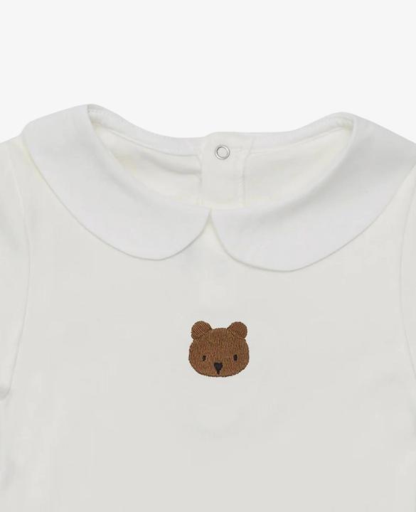 Actual product image Donsje Davo" offwhite children's bodysuit (68)