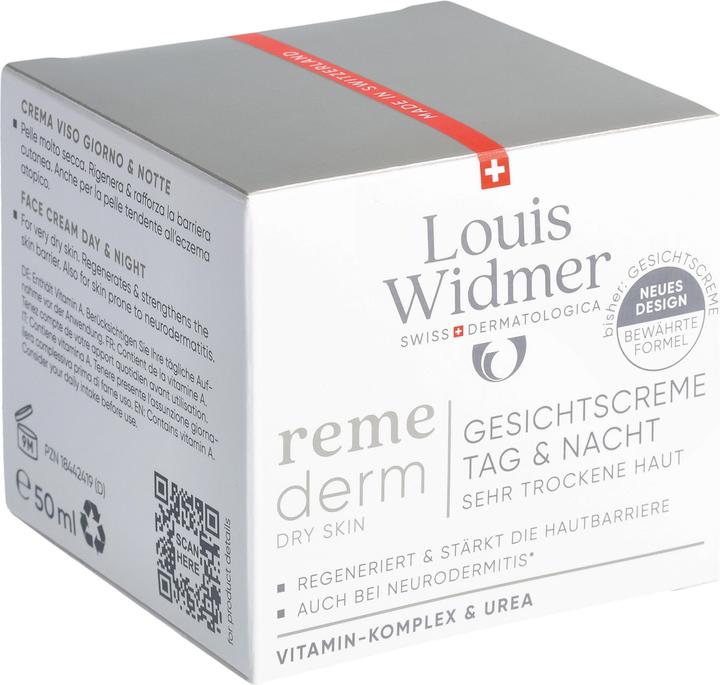 Actual product image Widmer Louis Remederm Gesichtscreme Tag und Nacht parfumiert 50 ml (50 ml, Day cream)