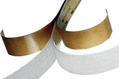 Actual product image 3M Flat Dual Lock™ hook and loop fastener 25.4mm x 46m Transparent (25 mm)