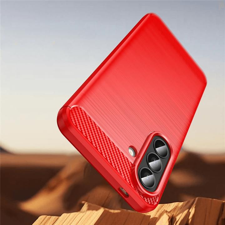 Produktbild Cover-Discount Galaxy A57 - Metall Carbon Look Hülle (Samsung Galaxy A57)