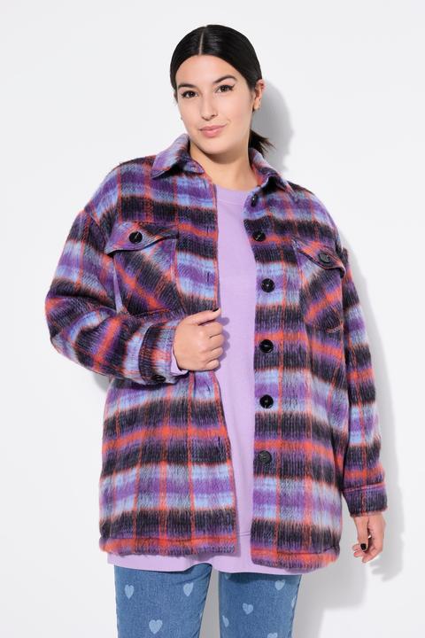 Produktbild Studio Untold Karo-Hemdjacke, oversized, Langarm (42, 44)