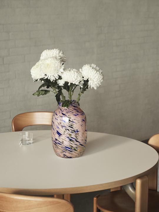 Produktbild HAY - Splash Vase Round L - Pink and blue (541361) (1 x)