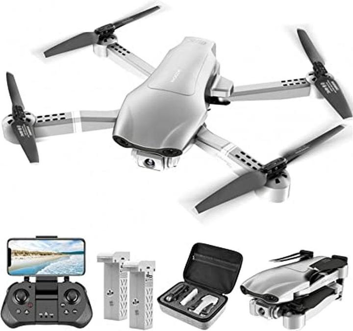 Luxwallet Nocchi Vicky 4D - 30 KM/h - 230 Gram - 2.4Ghz WiFI Drone (300 meter) - Camera - Live Video + 2 Accu (230 g)