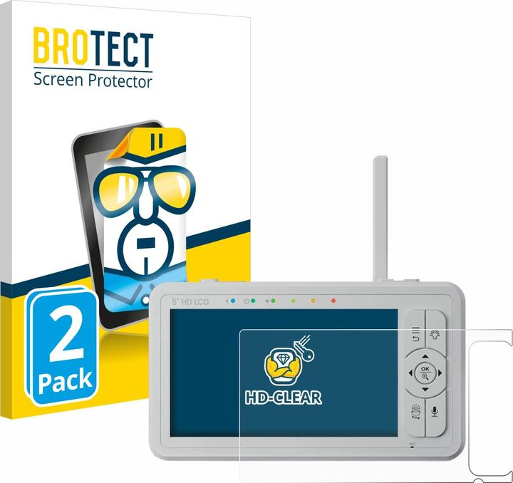 BROTECT Pellicola Protettiva Per Xiaomi Redmi S2 – 2 Pezzi, HD Clear, Anti-Impronte, Antigraffio, Made In Germany - 2