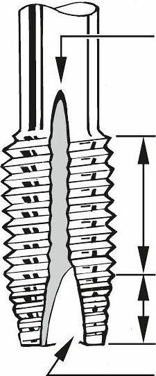 Actual product image Vap Tap Maschinen Gewindebohrer HSS-E M6