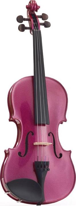 Stentor Violine 4/4, HARLEQUIN, Set, pink (Geige, 4/4)