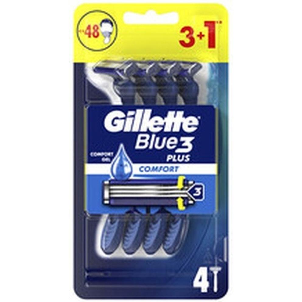 Gillette Venus, Rasoio, Gillette - Rasoio usa e getta Blue3 Plus Comfort 3+1 pezzi