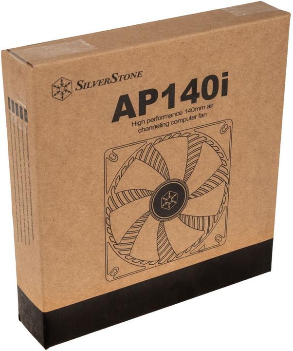 Actual product image Silverstone SST-AP140I fan, black - 140mm (140 mm, 1x)