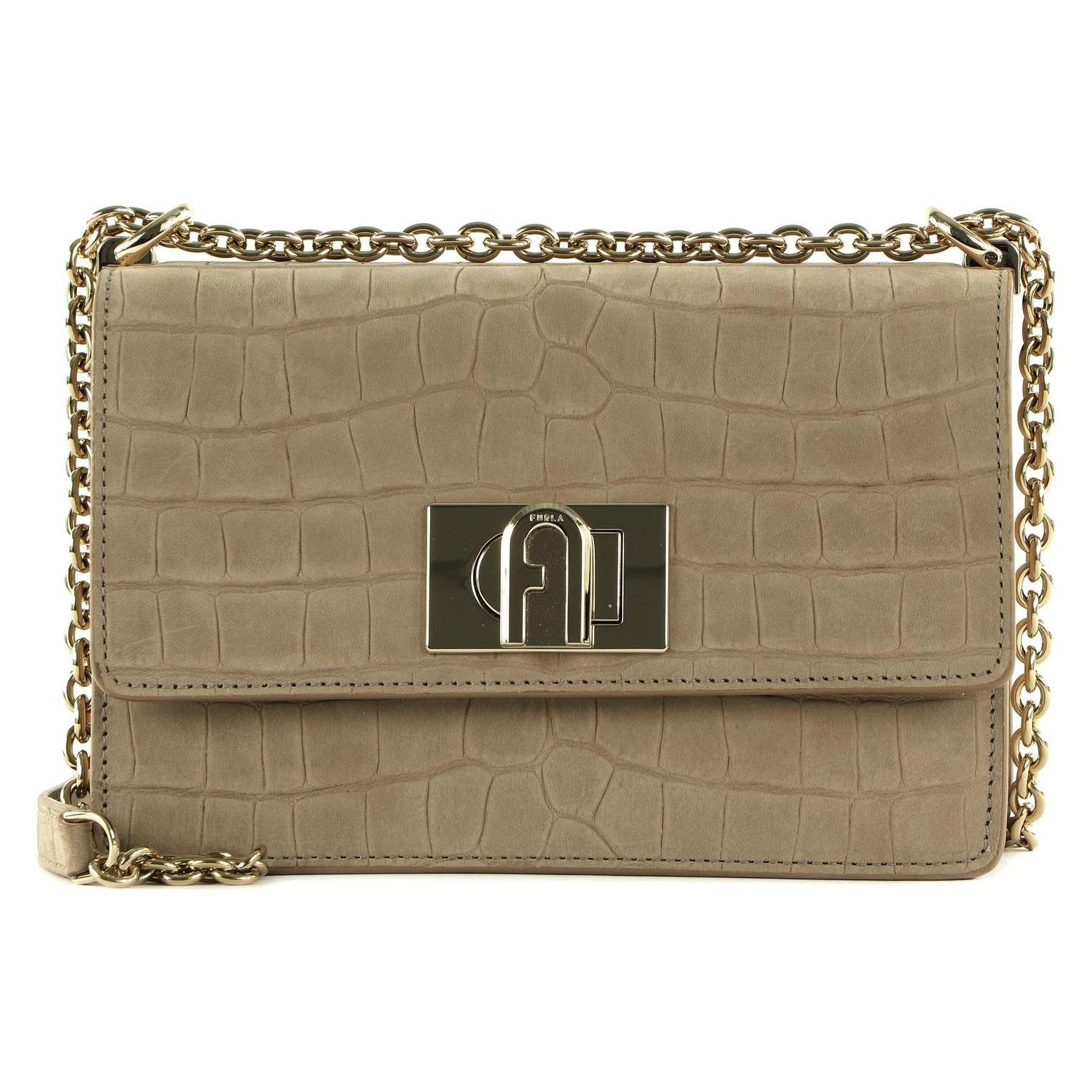 Furla, Damen, Handtasche, 1927 Mini Crossbody 20, Braun
