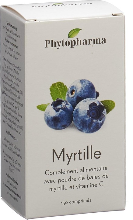 Produktbild Phytopharma Schwarzbeere Tabletten (1 Stück, Tabletten, 110 g)