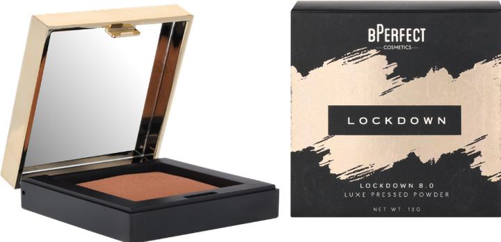 Actual product image BPerfect Cosmetics BPerfect Lockdown Luxe Pressed Powder