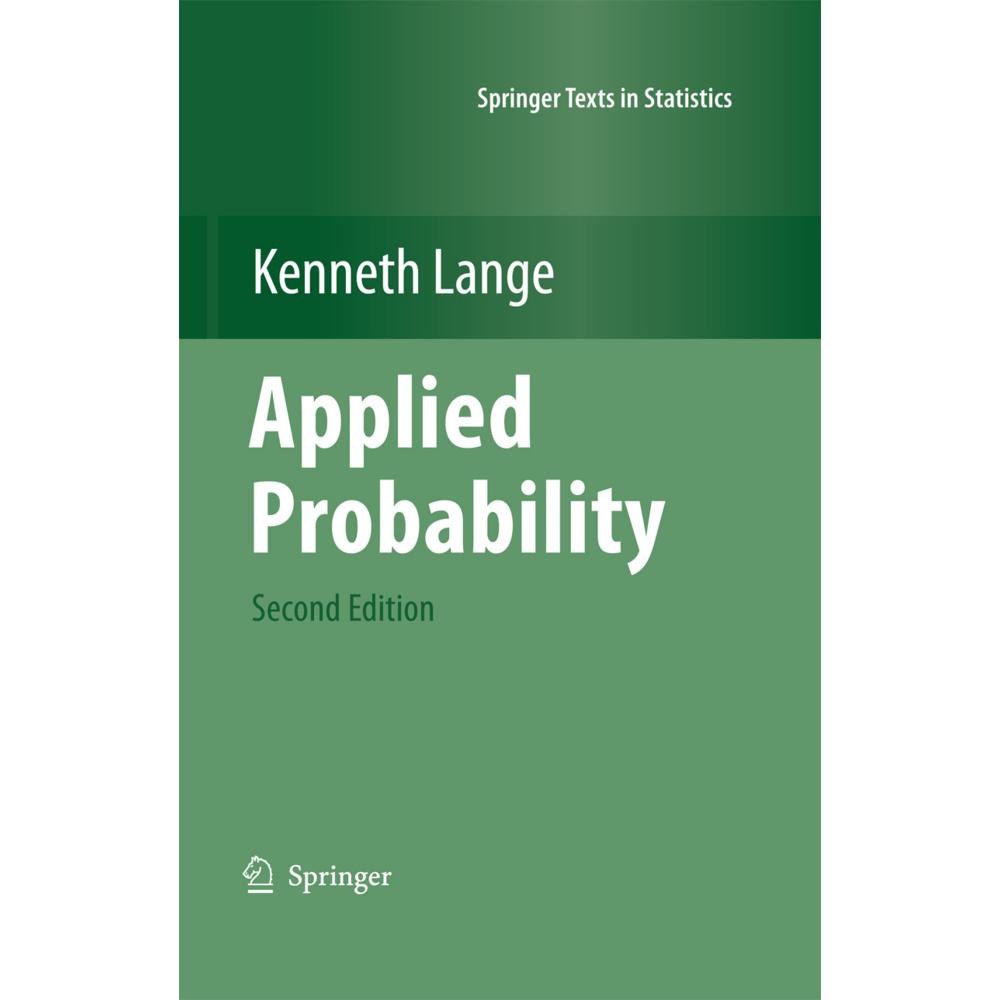 Applied Probability, Fachbücher von Kenneth Lange