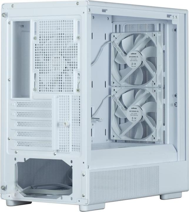 Actual product image Zalman P10 NAMU White Micro-ATX Mini Tower, 120 mm Fan x3 (mATX, Mini-ITX)