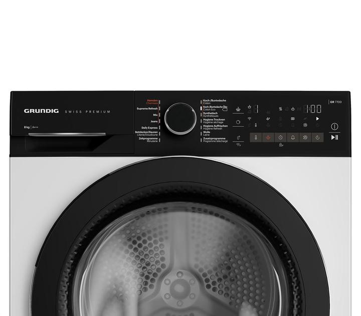 Image du produit Grundig Sèche-linge GTR5100, 8kg, A+++, blanc (8 kg)