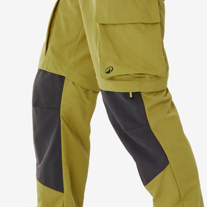 Actual product image Quechua Zip-Off-Hose Kinder Gr. 123–172 Wandern - MH500 khaki (140)