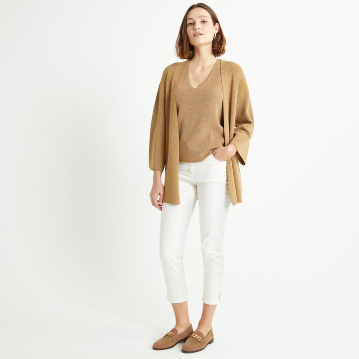 Actual product image Anne Weyburn Top with V-neck (36, 38)