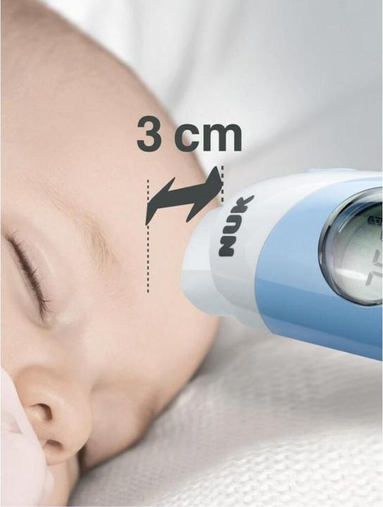Produktbild NUK Fieberthermometer Flash (Berührungslos, Stirn)