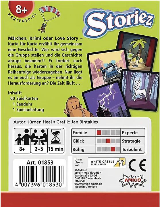 Produktbild Amigo Storiez (Deutsch, 2 - 5 Spieler)