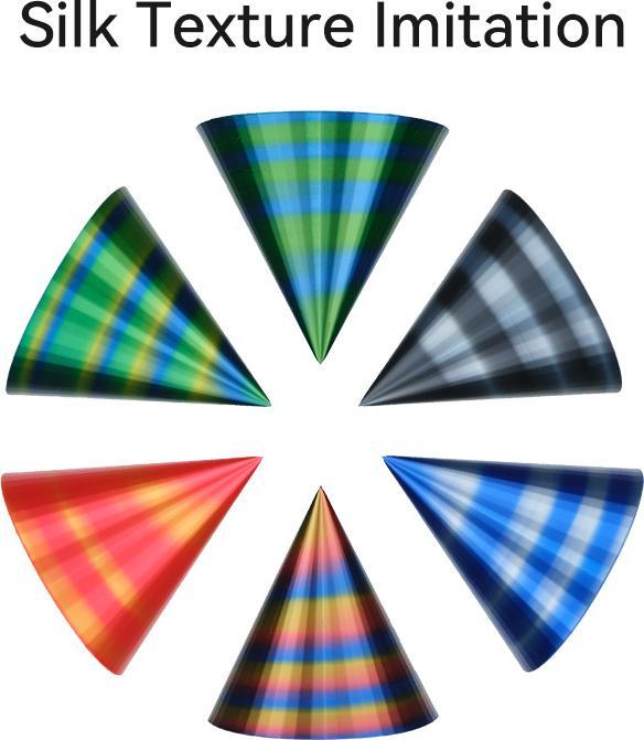 Productafbeelding eSUN ePLA-Zijde Candy Rood-Goud-Blauw Filament 1,75mm 1Kg (PLA, 1.75 mm, 1000 g, Veelkleurig)