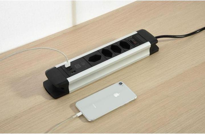 Actual product image Schönenberger Power strip (4x, Type 13, 2 m)