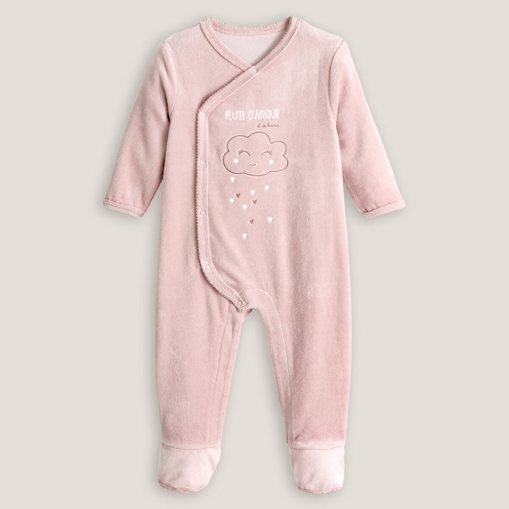 La Redoute Collections Strampler aus Baumwollsamt
