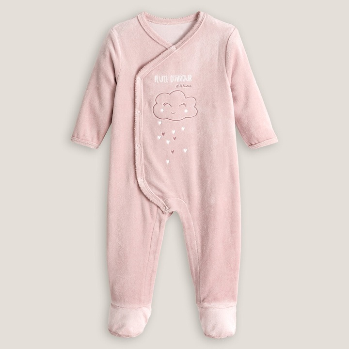 La Redoute Collections Strampler aus Baumwollsamt