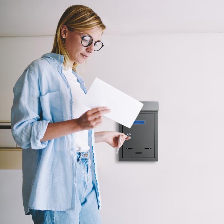 Actual product image Relaxdays letterbox