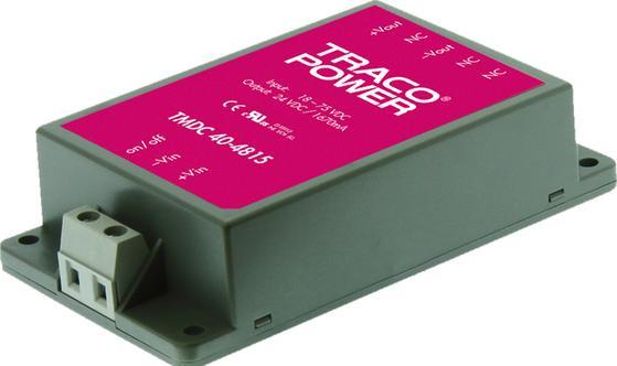 Produktbild TracoPower DC/DC Converter Isolated 12V 3.33A 40W