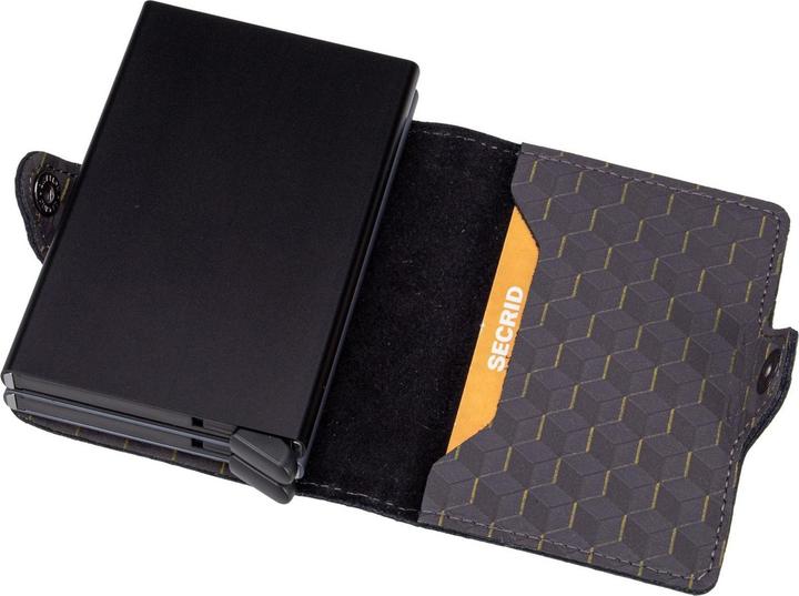 Actual product image Secrid Twinwallet Optical Grey Yellow