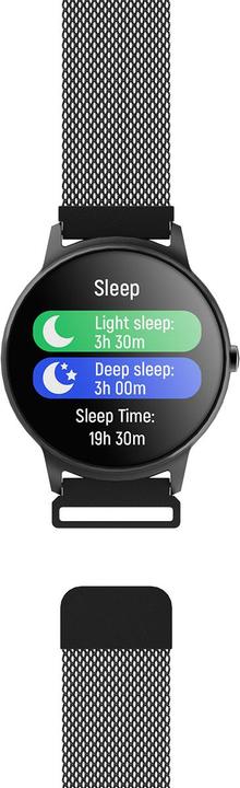 Image du produit Forever ForeVive 2 SB-330 Montre intelligente noire (42 mm)