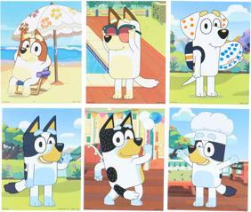 Produktbild Totum Bluey Stempel- und Malbuch mit Vorlagen