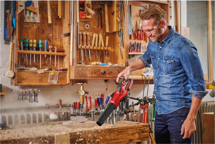 Actual product image Einhell GE-UB 18/250 Li E-Solo (Rechargeable battery operated, Leaf blower)