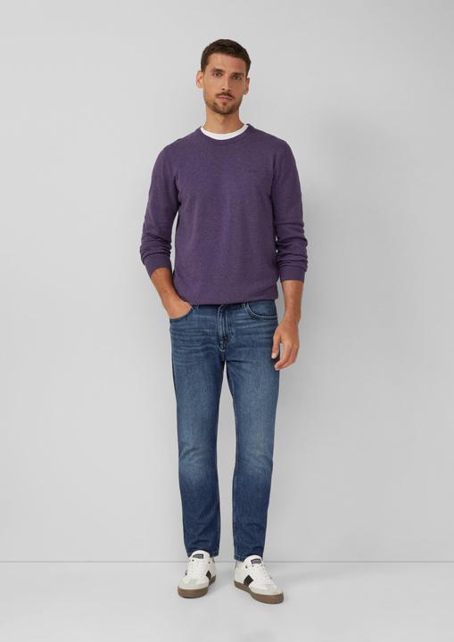 Actual product image s.Oliver Strickpullover Baumwollpullover mit Logo-Stickerei (S)
