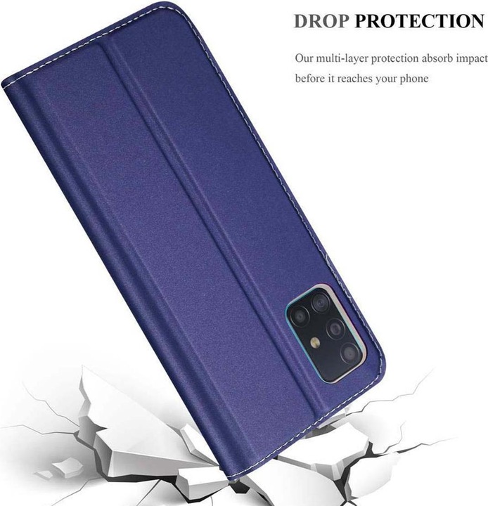 Actual product image Cadorabo Book Classy Style Cover (Samsung Galaxy A51)